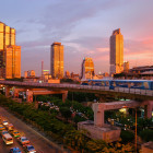 Bangkok_skytrain_sunset